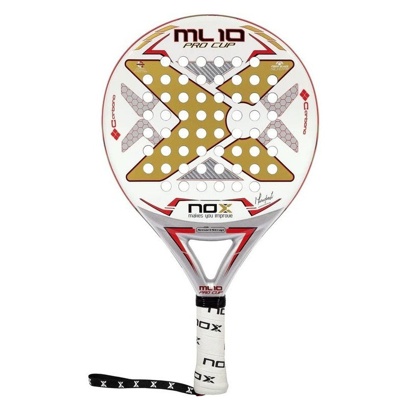 Nox Ml10 Pro Cup Corp 2022 Paleta Padel Color Blanco/rojo