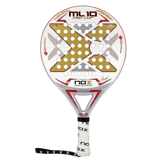 Nox Ml10 Pro Cup Corp 2022 Paleta Padel Color Blanco/rojo